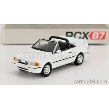 autíčko Premium classixxs Ford england Escort Mkiv Cabriolet Open 1986 1:87 Bílá