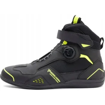 Moto obuv Moto boty Rebelhorn Spark II černo-žluté fluo 44