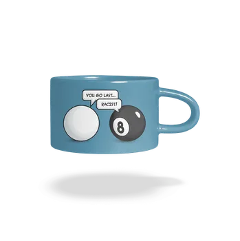 Bastard Koule hrnek makronka Blue Macaron