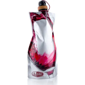 Kempingové nádobí Skládací karafa na víno GSI Outdoors Soft Sided Wine Carafe 750ml