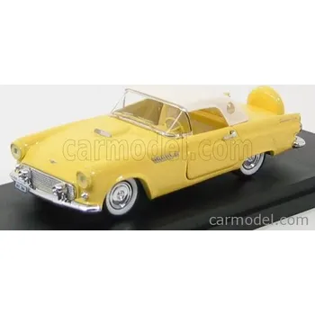 autíčko Rio-models Ford usa Thunderbird Cabriolet - Closed 1955 1:43 Žlutá