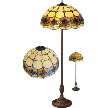 Stojací lampa Vitrážová stojací lampa Tiffany Massive Ø50*170 kolekce AGENA