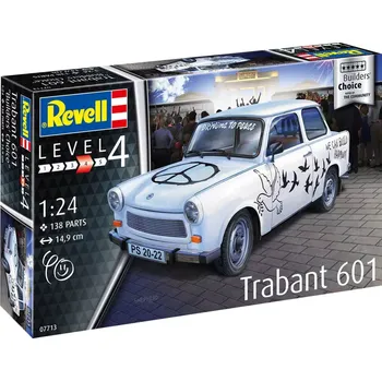 Plastikový model Corfix Plastic ModelKit auto 07713 - Trabant 601S "Builder's Choice" (1:24)