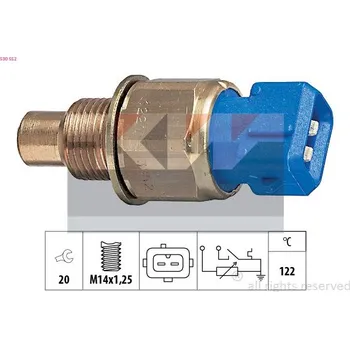 Čidlo automobilu Snímač, teplota chladiva KW 530 552