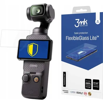 Nepraskající hybridní sklo na displej pro DJI Osmo Pocket 3 3mk Glass Lite