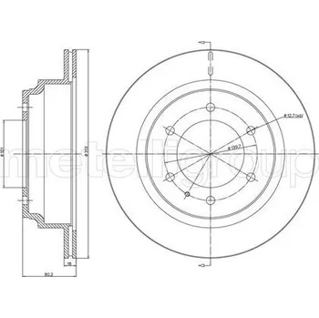 Brzdový kotouč Brzdový kotouč CIFAM (800-511)