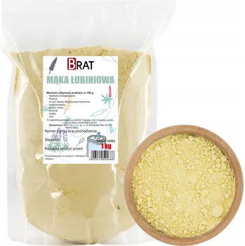 Mouka Lupinová mouka 1 kg Keto protein vláknina na pečení