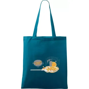 Nejlepší pizza - Taška bavlněná - 42 x 38 cm ( Petrolejová )