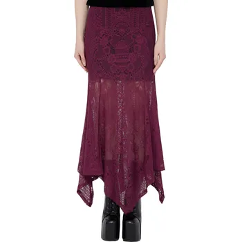 Dámská sukně sukně dámská KILLSTAR - Belladonna - Plum - XXL