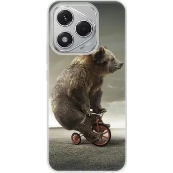 Pouzdro na mobilní telefon Silikonový obal iSaprio - Honor 400 Lite - Bear 01 (Silikonový obal, kryt a pouzdro iSaprio - Honor 400 Lite - Bear 01 - stylová ochrana telefonu, pružný TPU materiál, odolný UV potisk, česká výroba)