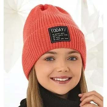 Čepice ČEPICE ZIMNÍ 48-395 ČERNÁ