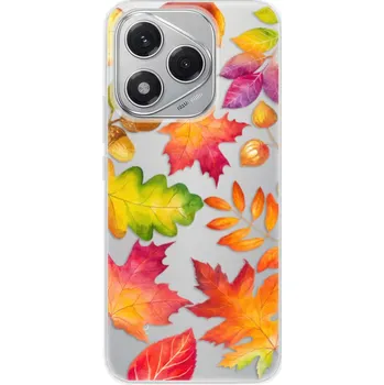 Pouzdro na mobilní telefon Silikonový obal iSaprio - Honor 400 Lite - Autumn Leaves 01 (Silikonový obal, kryt a pouzdro iSaprio - Honor 400 Lite - Autumn Leaves 01 - stylová ochrana telefonu, pružný TPU materiál, odolný UV potisk, česká výroba)