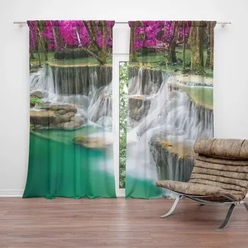 Závěs Sablio Závěs Vodopády: 2ks 140x250cm