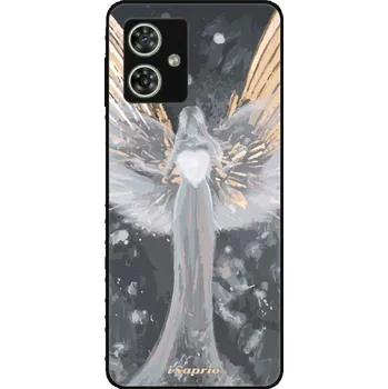 Pouzdro na mobilní telefon Lesklý kryt iSaprio pro Motorola Moto G54 5G - Angel (Lesklý obal, elegantní kryt a pouzdro iSaprio Exclusive na mobil Motorola Moto G54 5G - Angel - luxusní vzhled, pružné boky z TPU, kompletní ochrana hran a fotoaparátu, česká výroba)