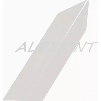 Rohová lišta s přihnutím ke zdi r.š.100mm Al Hliník Lakovaný RAL 9007 stříbrná tmavá dl.2m