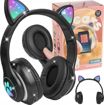 Sluchátka Bezdrátová sluchátka přes uši Bluetooth