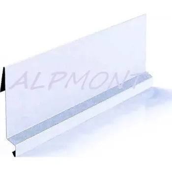 Závětrná lišta závěsná r.š.125mm pozinkovaná FeZn dl.2m