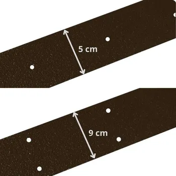 Protiskluzová podložka Protiskluzový podlahový pás IG Fine, tmavě hnědá, 5x160 cm + doprava zdarma