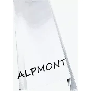 Střecha Sněhový zachytávač r.š.200mm pozink FeZn lakovaný RAL 9010 bílá s folií dl.2m