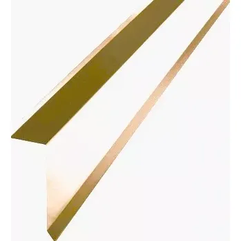 Závětrná lišta horní r.š.200mm s odkapem Měď Cu dl.2m