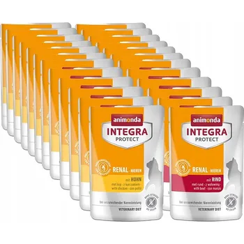 Krmivo pro kočku Vlhké krmivo pro kočky Animonda kapsička bez obilovin mix chutí 24x85 g Renal