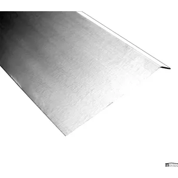 Okapnice klasik r.š.125mm Al hliníkový plech Lakovaný RAL 9006 stříbrná dl.2m (Parametry: oboustranně lakovaný hliníkový plech, rozvinutá šíře 125mm , délka 2mb)