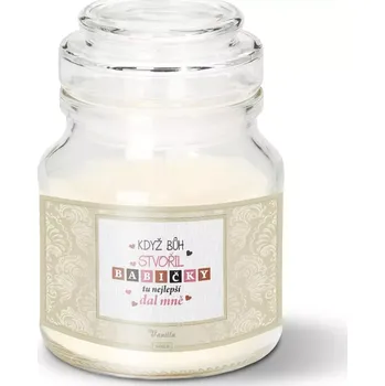 Svíčka Sablio Svíčka Když Bůh stvořil babičky - 120 g