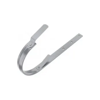 Střecha Hák žlabový lakovaný pozink 333×470 mm - RAL 9007 stříbrná tmavá