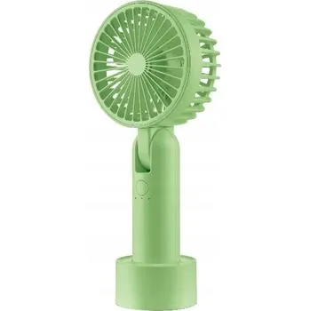 Domácí ventilátor SILVERCREST MINI ventilátor akumulátorový SHV37B1 ZELENÝ (106/E-799)