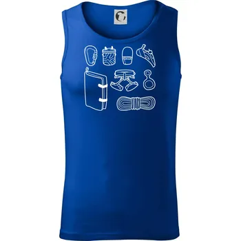 Climbing Wall Gear - Tílko pánské Core - 2XL ( Královská modrá )