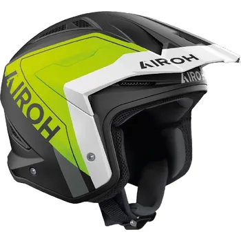 Helma na motorku Trial helma na motorku Airoh TRR 2 Hunt matná žlutá 2XL