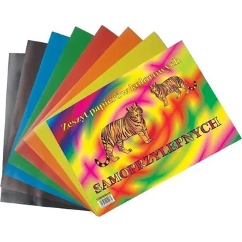 Barevný papír A5 Cormoran, 7 listů, 1 g/m2