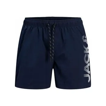 Pánské kraťasy Pánské plavky Jack&Jones modré kraťasy velikost S