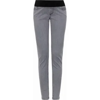 Dámské džíny Dámské těhotenské džínové kalhoty slim šedé Bellybutton, vel. 40