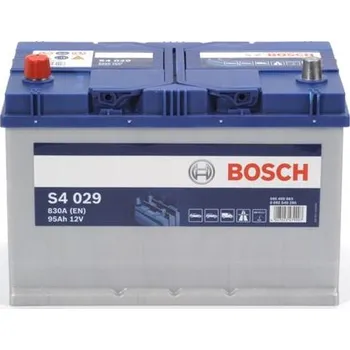 Autobaterie 95Ah L,s.p.830A, 12V, 306x173x225, BOSCH S4