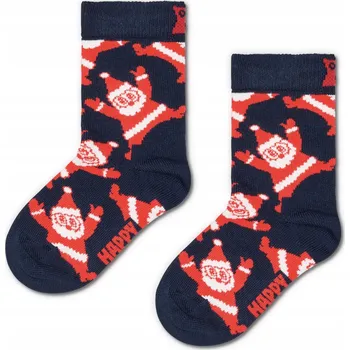Happy Socks dětské ponožky 2-3 roky P003297 Mikuláš Santa