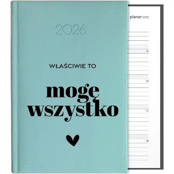 Kalendář Knižkový kalendář 2026 A5 FunnyCase modrý