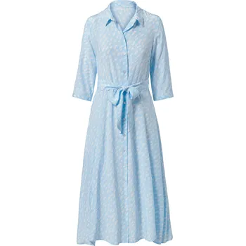 Dámské šaty 632691 - Tchibo - Halenkové šaty s potiskem - pro ženy - vel. 42 - barva: modrá/s potiskem