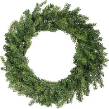umělá květina Věnec umělý jehličnatý Ø 80 cm zelený