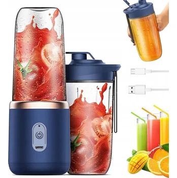 BEZDRÁTOVÝ MIXÉR NA SMOOTHIE A ŠŤÁVY MALÝ KUCHYŇSKÝ MIXÉR ČERNÝ