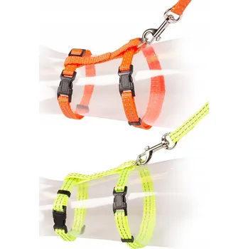 Postroj pro psa Duvo + Postroj pro kočky s odrazkou /20-35 cm 125c