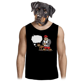 Pánské tílko Bastard Nekoušu pánské tílko Black