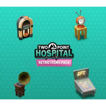 Počítačová hra Two Point Hospital - Retro Items Pack DLC