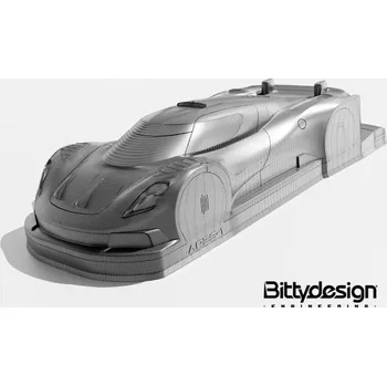 RC náhradní díl Karoserie čirá ARES-1 GT - (190 mm)