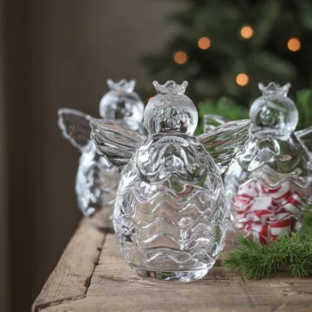 Dóza na potraviny Majas Cottage Skleněná dóza Májin Anděl