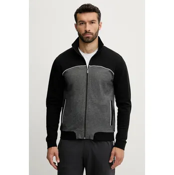 Pánská mikina Mikina BOSS Tracksuit Jacket 50545567 černá 99X, vel. XXL