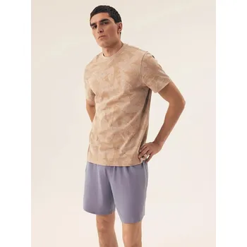 Pánské pyžamo Pyžamo Henderson Core South - pánské krátké krr, nahý M i384_67003568