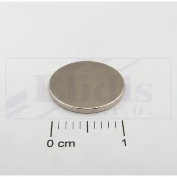 Dekorativní magnet Neodymový magnet válec N42 D10x1mm
