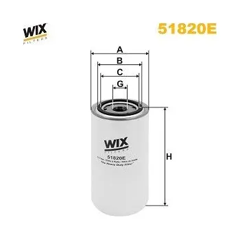 Hydraulický filtr Hydraulický filtr, automatická převodovka WIX FILTERS 51820E