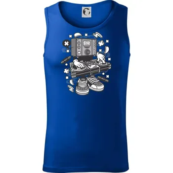 DJ metr - Tílko pánské Core - S ( Královská modrá )